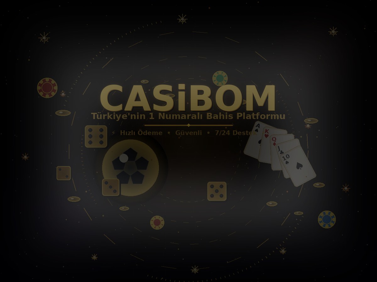 Casibom spor bahisleri ve casino - altın ışıltılı spor ve oyun illüstrasyonu